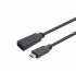 Vivolink USB-C male - A female Cable 10m Black 