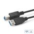 MicroConnect Câble USB 3.2 Gen 1, 0,5 m 