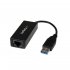 StarTech.com Réseau adaptateur USB 3.0 vers Gigabit Ethernet - NIC USB vers RJ45 pour réseau 10/100/1000 - Adaptateur réseau - USB 3.0 - Gigabit Ethernet - noir 