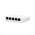Ubiquiti Switch UniFi 5xRJ45 GBit Compact (inkl. NT) Powered by 802.3af/at PoE or USB Type C, Fanless 