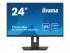 iiyama ProLite XUB2493QSU-B5 - Écran LED - 24" (23.8" visualisable) - 2560 x 1440 WQHD @ 60 Hz - IPS - 300 cd/m² - 1000:1 - 4 ms - HDMI, DisplayPort - haut-parleurs - noir mat 