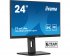 iiyama ProLite XUB2497HSN-B2 - Écran LED - 24" (23.8" visualisable) - 1920 x 1080 Full HD (1080p) @ 100 Hz - IPS - 300 cd/m² - 1300:1 - 1 ms - HDMI, DisplayPort, USB-C - haut-parleurs - mat, noir 