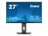 iiyama ProLite XUB2797QSN-B2 - Écran LED - 27" - 2560 x 1440 QHD @ 100 Hz - IPS - 300 cd/m² - 1300:1 - 1 ms - HDMI, DisplayPort, USB-C - haut-parleurs - mat, noir 