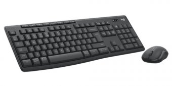 Logitech MK370 Combo for Business - Ensemble clavier et souris - sans fil - Bluetooth LE - QWERTY - International US - graphite 