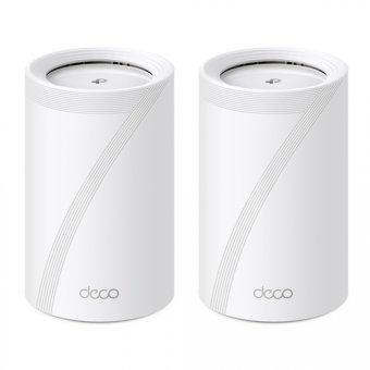 TP-Link Deco BE65 V1 - Système Wi-Fi - (2 routeurs) - maillage 1GbE, 2.5GbE, Wi-Fi 7 - Wi-Fi 6 - Multi-Bande 