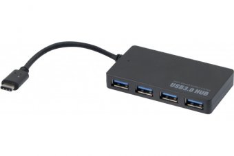 Hub USB 3.1 Type C vers 4 ports USB 3.0 Type A 