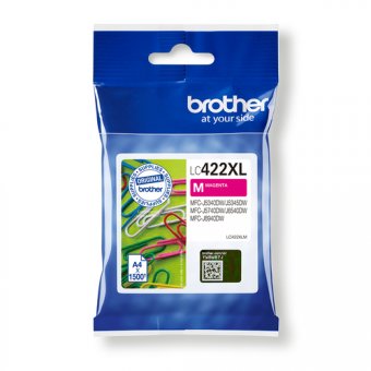 Brother LC422XLM - Magenta - original - cartouche d'encre - pour Brother MFC-J5340DW, MFC-J5345DW, MFC-J5740DW, MFC-J6540DW, MFC-J6940DW 