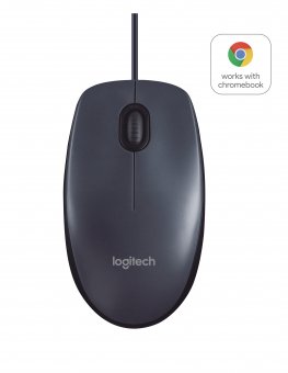 Logitech Mouse B100 Optical Black - disponible 24 / 48h 