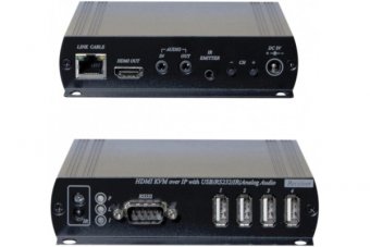 PROLONGATEUR KVM MATRICIEL SUR IP - RECEPTEUR HDMI /USB 