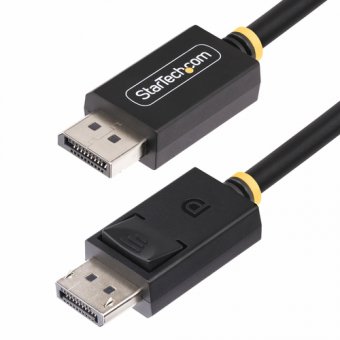 StarTech.com 3m DisplayPort 2.1 Cable, VESA-Certified DP40 DP 2.1 Cable - Câble DisplayPort - DisplayPort (M) verrouillé pour DisplayPort (M) verrouillé - DisplayPort 2.1 - 3 m - passif, support pour 8K60Hz, support pour 4K144Hz, support 1440 p 240 Hz, dé 