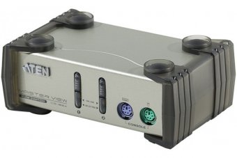 Aten CS82AC Switch KVM 2 U.C. PS2 + Cables 