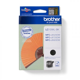 Brother LC129XLBK - Noir - original - cartouche d'encre 