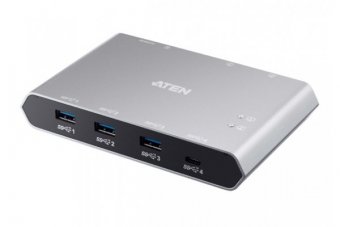 ATEN US3342 Switch KM Type-C + Type-A  - 2 ports 