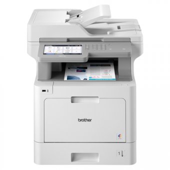 Brother MFC-L9570CDW - Imprimante multifonctions - couleur - laser - 215.9 x 355.6 mm (original) - A4/Legal (support) - jusqu'à 31 ppm (copie) - jusqu'à 31 ppm (impression) - 300 feuilles - 33.6 Kbits/s - USB 2.0, Gigabit LAN, Wi-Fi(n), hôte USB, NFC 