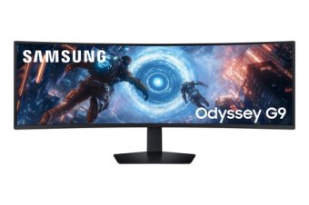 Samsung Odyssey G9 S49FG916EU - G91F Series - écran LED - jeux - incurvé - 49" - 5120 x 1440 Dual Quad HD @ 144 Hz - VA - 350 cd/m² - 2500:1 - DisplayHDR 600 - 1 ms - 2xHDMI, DisplayPort - noir 