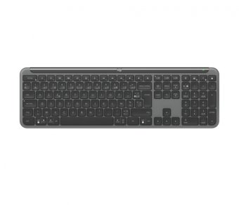 Logitech Signature Slim K950 - Clavier - 100% - full size - sans fil - Bluetooth 5.1 LE - AZERTY - Français - graphite 