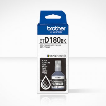 Brother BTD180BK - Noir - original - recharge d'encre - pour Brother DCP-T580DW 