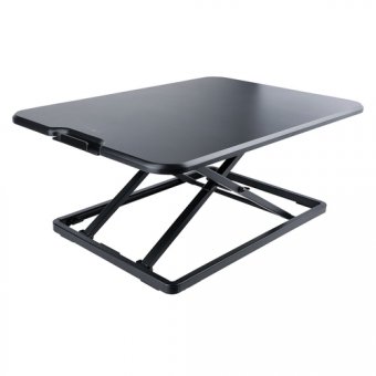StarTech.com Standing Desk Converter for Laptop, Supports up to 8kg (17.6lb), Height Adjustable Laptop Riser w/ Slim Design, Table Top Sit Stand Desk Converter for Home Office - Rising Stand Up Desk Platform (LAPTOP-SIT-STAND) - Adaptateur en bureau debou 