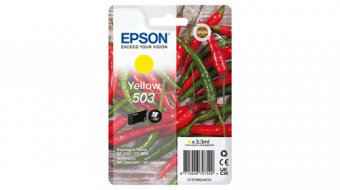Epson 503 - 3.3 ml - jaune - original - blister - cartouche d'encre - pour WorkForce WF-2960 