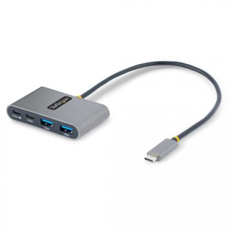 StarTech.com Hub USB-C à 4 Ports, 100W PD - 2x USB-C vers 2x USB-A, 5Gbps - Concentrateur (hub) - 2 x USB 3.2 Gen 1 + 2 x USB-C 3.2 Gen 1 - de bureau 