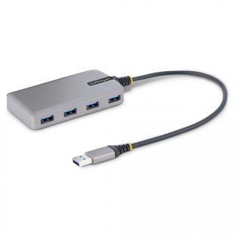 StarTech.com Hub USB 4 Ports - USB 3.0 5Gbps - Hub USB-A Alimenté par Bus - Concentrateur (hub) - 4 x USB 3.2 Gen 1 + 1 x micro-USB - de bureau 