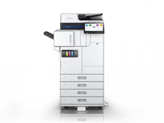 Epson WorkForce Enterprise AM-C5000 - Imprimante multifonctions - couleur - jet d'encre - 297 x 431 mm (original) - A3 (support) - jusqu'à 50 ppm (impression) - 1150 feuilles - 33.6 Kbits/s - Gigabit LAN, USB 2.0, USB 3.2 Gen 1 