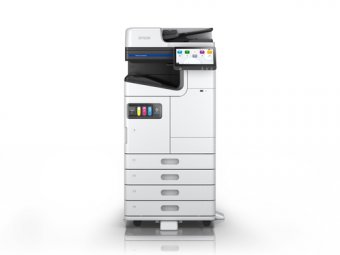 Epson WorkForce Enterprise AM-C4000 - Imprimante multifonctions - couleur - jet d'encre - 297 x 431 mm (original) - A3 (support) - jusqu'à 40 ppm (impression) - 1150 feuilles - 33.6 Kbits/s - Gigabit LAN, USB 2.0, USB 3.2 Gen 1 