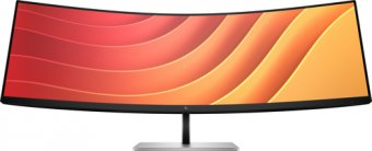 HP E45c G5 - E-Series - écran LED - incurvé - 44.5" - 5120 x 1440 Dual Quad HD @ 165 Hz - VA - 400 cd/m² - 3000:1 - 3 ms - HDMI, DisplayPort, USB-C - haut-parleurs - tête noire, noir et argent (support) 