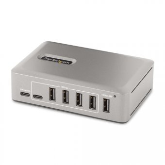 StarTech.com Hub USB-C à 10 Ports - USB-A/USB-C - Auto-Alimenté - 10Gbps - Concentrateur (hub) - 8 x USB 3.2 Gen 2 + 2 x USB-C 3.2 Gen 2 - de bureau 