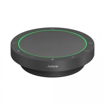 Jabra Speak2 55 UC - Haut-parleur main libre - Bluetooth - filaire, sans fil - USB-A, USB-C - gris foncé - certifié Zoom, Certifié Amazon Chime, Certifié Google Fast Pair, Certifié Google Meet 