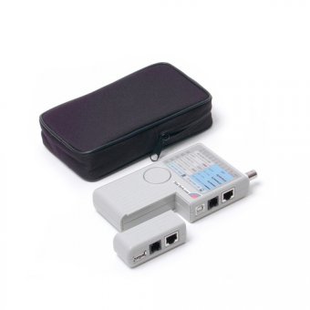 StarTech.com Testeur de Câble Multifonction, Contrôleur RJ45/RJ11/USB/BNC - Testeur de réseau 