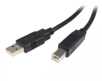 StarTech.com Câble USB 2.0 A vers B de 3 m - Cordon USB A vers USB B - M/M - Câble USB - USB (M) pour USB type B (M) - USB 2.0 - 3 m - noir 