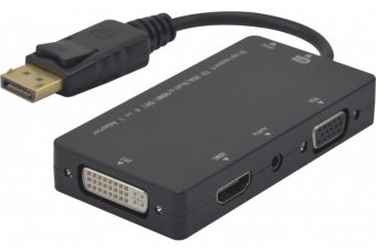 Convertisseur DisplayPort vers HDMI® VGA DVI 