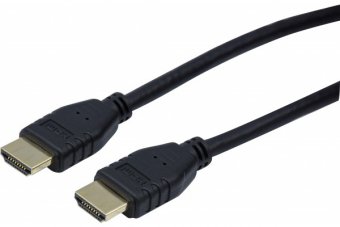 CORDON HDMI ULTRA HIGHSPEED AVEC ETHERNET OR - 1m 