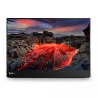 Lenovo ThinkVision M14t Gen 2 - Écran LED - 14" - portable - écran tactile - 2240 x 1400 @ 60 Hz - IPS - 300 cd/m² - 1500:1 - 6 ms - 2xUSB-C - noir corbeau - disponible 15 jours 