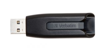 Verbatim Store 'n' Go V3 - Clé USB - 16 Go - USB 3.2 Gen 1 - gris 