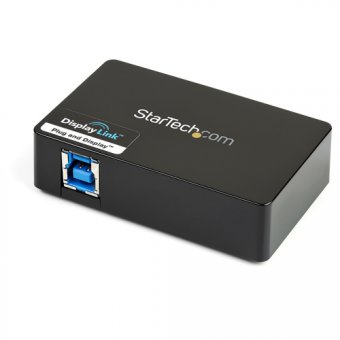 Startech Adaptateur vidéo multi-écrans USB 3.0 vers HDMI et DVI - Carte graphique externe - M/F - 2048x1152 - Adaptateur vidéo - Conformité TAA - USB Type B femelle pour DVI-I, HDMI femelle - noir - prise en charge de 2048 x 1152 à 60 Hz - pour P/N: HDDVI 