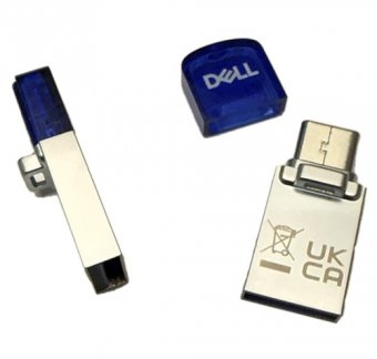 Dell 64GB 3.2 Type A/C Combo Flash Drive - Detachable Cap 