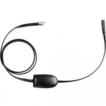 Jabra Link 14201-17 - Prise de casque micro - 92.5 cm - pour Jabra GN9120, GN9350, Poly - Polycom SoundPoint IP 320, IP 330, IP 550, IP 560, IP 650 