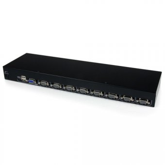 StarTech.com Module de commutateur KVM USB 8 ports pour 1UCABCONS/17/19 - Commutateur KVM - 8 x KVM port(s) - 1 utilisateur local - Montable sur rack - pour P/N: RKCONS1908K, RKCONS1916K, SVECONUS10, SVECONUS15, SVECONUS6 