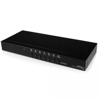StarTech.com Commutateur HDMI / VGA de 7 ports - Switcher de l'analogique vers numerique - Scaler S-Video, RCA, audio et video 1080p - Commutateur vidéo/audio - de bureau - pour P/N: SVA12M2NEUA, SVA12M5NA 