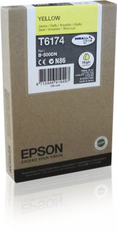 Epson T6174 - 100 ml - haute capacité - jaune - original - cartouche d'encre - pour B 500DN, 510DN 