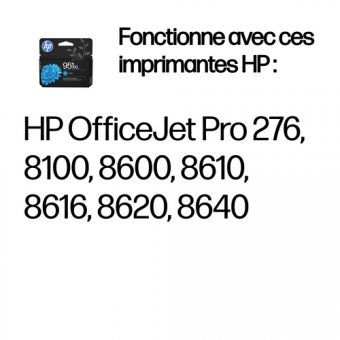 HP 951XL Cyan Officejet Ink Cartridge 