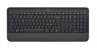 Logitech Signature MK650 Combo for Business - Ensemble clavier et souris - sans fil - Bluetooth LE - QWERTY - Italien - graphite 