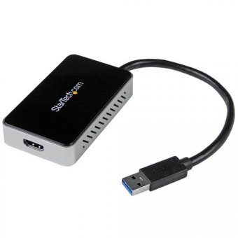 Startech Adaptateur vidéo multi-écrans USB 3.0 vers HDMI - Carte graphique externe avec hub USB à 1 port - M/F - 1920x1200 / 1080p - Station d'accueil - USB 3.0 - HDMI - Conformité TAA - pour P/N: HDDVIMM3, HDMM12, HDMM15, HDMM1MP, HDMM2MP, HDMM3, HDMM3MP 