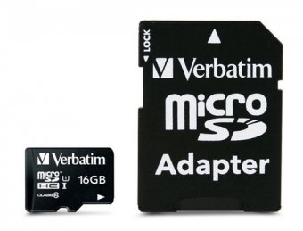 Verbatim - carte mémoire flash - 16 Go - micro SDHC 