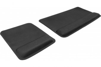 DACOMEX Pack tapis de souris et clavier avec repose poignet MP600 