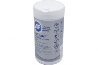 AF Lingettes antibactériennes et désinfectantes pour écrans 