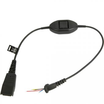 Jabra Link Special for Ascom - Câble pour casque micro - Déconnexion rapide 