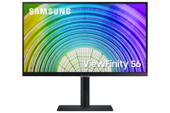 Samsung S24A60PUCU - S60UA Series - écran LED - 24" - 2560 x 1440 QHD @ 75 Hz - IPS - 300 cd/m² - 1000:1 - HDR10 - 5 ms - HDMI, DisplayPort, USB-C - noir 